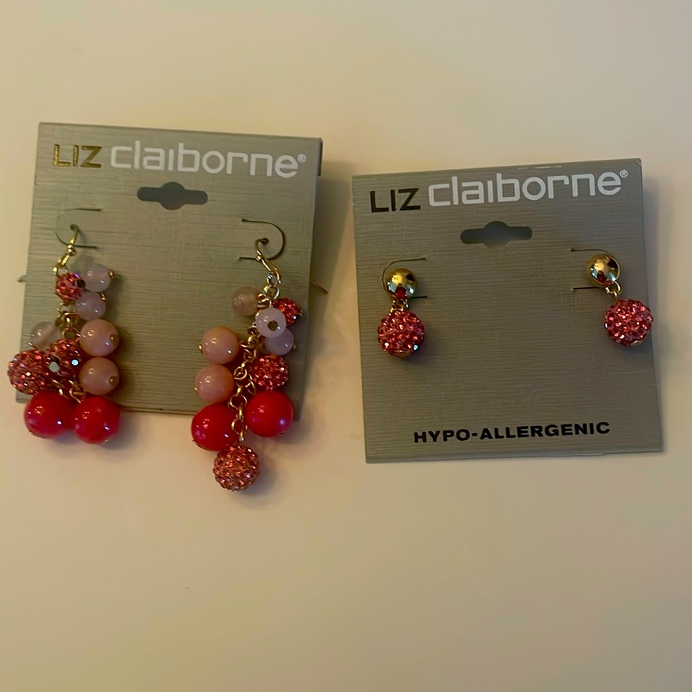 Liz Claiborne Earring Set